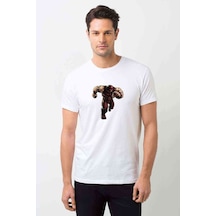 Juggernaut Baskılı Beyaz Erkek Tshirt (528964100)