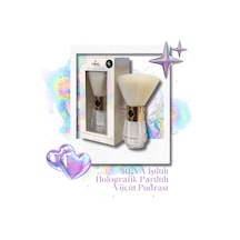 Işıltılı Holografik Parıltılı Dekolte Vücut Pudrası - Holographic Explosion For Decolette Vegan Mocha Mami