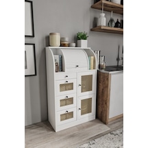 Merlin Mobilya Astana 9 Bölmeli Ekmeklik Kuru Bakliyat Saklama Kileri