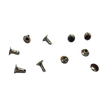 Rivet Perçin - 7mm, Nikel, 1000 Adet