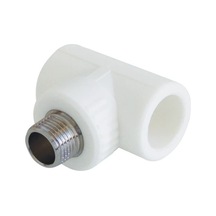 20 1/2" Erkek Te, Dış Dişli Te, Pprc, 20 Mm X 1/2" X 20 Mm