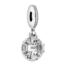 Nur Silver You Melt My Işıltılı Gümüş Charm Nur-bl01741