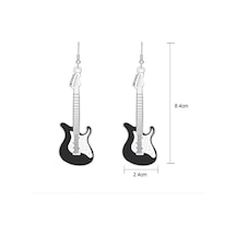 Gitar Küpe Siyah 107615214 Çok Renkli
