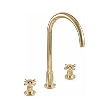 Eca Quadrille Ankastre Lavabo Bataryası Altın 4930
