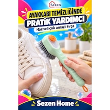 Deterjan Hazneli Basmalı Temizlik Fırçası Mutfak Banyo Lavabo Ve Fayans İçin