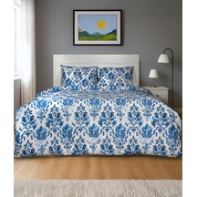 Cotton Collection Tek Kişilik Nevresim Seti Akdeniz Renkli