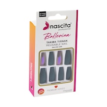 Nascita Ballerina Takma Tırnak Renkli 24 Lü Set Nasnaıl00156