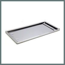 Bezos Dikdörtgen Krom Plakalık Araba Plaka Altlığı 30x16cm Ventra
