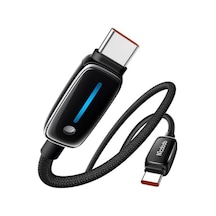 Ca-0100 Typ-c To Typ-c 100 W Hızlı Şarj Kablosu 1.2m Siyah