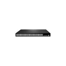 Longline Lng5710-52tp 52 Port Layer3 Gigabit Yönetilebilir Poe Ethernet Switch 48xpoe + 4x10g Sfp 760w Poe Stack Özelliği