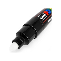Posca Uni Pc-7m Marker Sanat Kalemi - Büyük Mermi Ucu - 4,5-5,5 Mm Uç - 2'li Paket - Siyah Ve Beyaz Genel