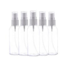 Şeffaf Sprey Şişesi Seti, 5 Li, 100 Ml Kapasiteli