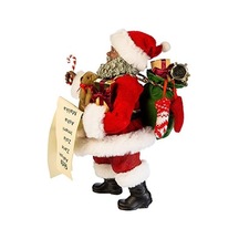 Kurt Adler 26,5 Cm Fabriche' Siyah Noel Baba Ve Şeker Kamışı