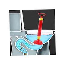 Tıkanıklık Açma Makinesi Gider Borusu Açma Temizleme Pompası Aparatı Mutfak Banyo Drenaj Duş Tuvalet Klozet Kanalizasyon Lavabo