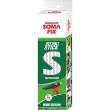 Somafix Mum Silikon İnce Şeffaf Çubuk Sıcak Silikon 1 Kg