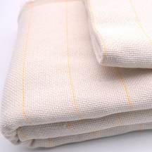 Tufting Kumaşı - 3 Metre Standart Ende - Keşiş Bezi - Panç Kumaşı - Punch Kumaşı - Monks Cloth Krem Bej