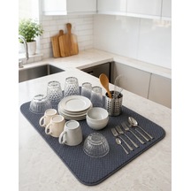 Astraltech Mikrofiber Bulaşık Kurutma Matı Yüksek Su Emici 40x60 Cm