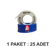 Ak Tek Teflon Bant Su 12mm 0,075mm 12m 0,35g/cm3 Paket 25 Li