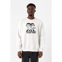 The Lighthouse Baseball Beyaz Erkek 2ip Sweatshirt Beyaz