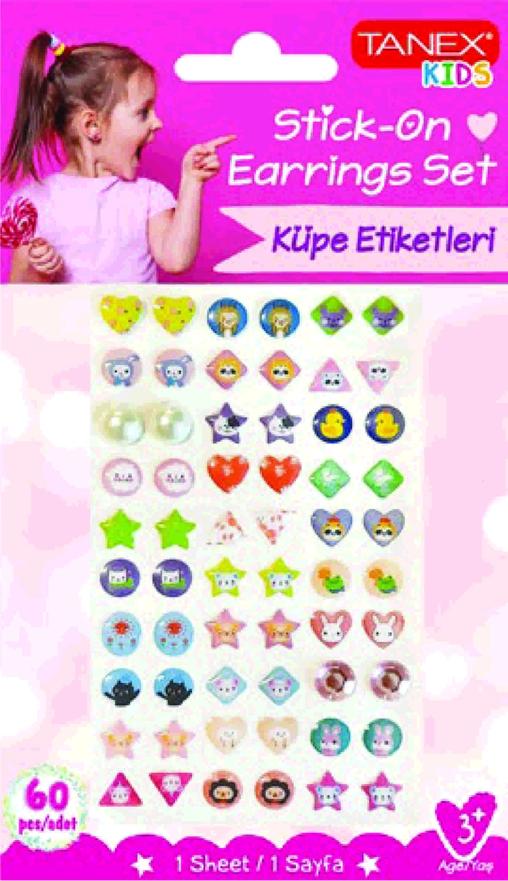 Tanex Küpe-12 Serisi Etiketi Tnx-25212