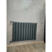 Alüminyum Panel Radyatör Klasik 450x5 Ral 7016 Antrasit Gri