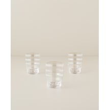 English Home Mareo Cam 3'lü Bardak 400 Ml Şeffaf