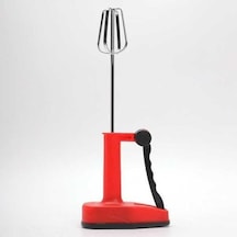 Besthome1 Ev Kullanımı Mini El Mikser, Kek Ve Krema İçin Döner Basma, Pastane Aleti, Kırmızı Diğer Diğer