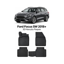 Ford Focus Sw 2020 Karbon Desenli Premium 3d Havuzlu Oto Paspas
