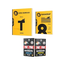 8. Sınıf Türkçe ve Paragraf Soru Bankası Seti İle Pat-Pro Matematik Soru Bankası Hediyeli