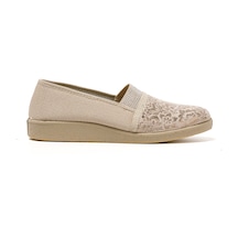 Sandalet Kadın 7827 Green Life Stretch Women's Footwear Beige Bej