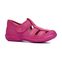 Allyup Günlük Unisex Çocuk Sandalet Esnek Kaymaz Taban Keten Cırt - 536108893