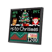 Divoom Pixoo 64 Iı Large Pixel Art Ekran Siyah