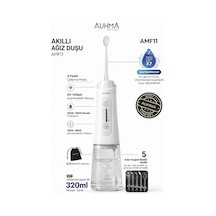 Auhma Amf11 Akıllı Şarjlı Ağız Duşu - 320ml Su Haznesi, 4 Modlu, Diş Temizleme Cihazı