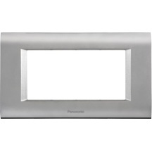 Viko Panasonic Thea 4m Sistema Chrome Matt+metalik Beyaz Çerçeve - Wvtf18445cm-tr