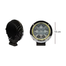 Life Offroad Sis Lambası Nikel-angel 12 Ledli 60w 12-24v Set / Lass253-na