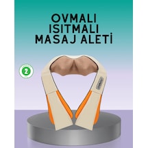 Tek Profesyonel Ovmalı Masaj Aleti Isıtmalı Vücut Masajı İçin Pratik Kullanım Najmaddin