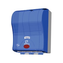 Palex Şeffaf-Mavi Prestij Otomatik Havlu Dispenseri 21 Cm Mavi