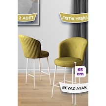 Beyaz - Fıstık Yeşili - Beyaz