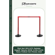 Özel Seri Scx-1271 Zıplama Engelli Takozlu 65cm 11194 Pratik Takoz Fiziksel Set Fitness Aleti Çok Renkli
