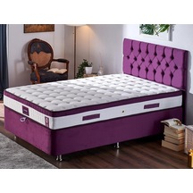 Nironyatak Niron Violet Yatak Seti 120X200 Cm Tek Kişilik Yatak Baza Başlık