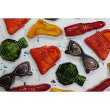 Çilek Çikolata Dolgulu Kokoş Set Sütlü Hediyelik Çikolata 500 Gr