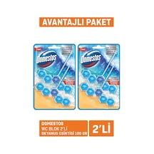 Domestos Wc Blok 2'li Okyanus Ferahlığı 2 X 100 G 4 Adet