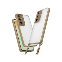 Jenerik Samsung Galaxy Uyumlu A26 Kılıf Penta Silikon Kılıf - Çöl Titanyum