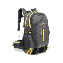 Pazly 40l Dayanıklı Seyahat Sırt Çantası Kamp Yürüyüş Dizüstü Bilgisayar Günlük Sırt Çantası Trekking Tırmanma Sırt Çantaları Erkekler Kadınlar İçin Altın