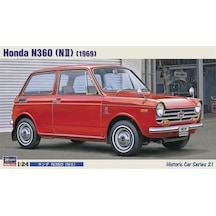 Hasegawa Hc21 21121 1/24 Ölçek Honda N360 Nıı 1969 Otomobil Plastik Model Kiti