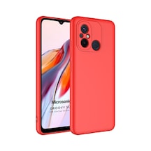 Microsonic Xiaomi Redmi 12C Kılıf Groovy Soft