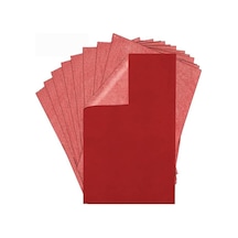 Artlantis Kırmızı Karbon Kağıdı A4 5 Adet 21x29,7 Cm Kopya Kağıdı Transfer Kağıdı Renkli Karbon Kağıdı