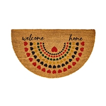 Chilaii Home Sollen Koko Kapı Önü Paspası - Renkli - 45x75 Cm Çok Renkli
