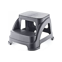 İki Basamaklı Kaymaz Tabure - 120 Kg Taşıma Kapasiteli