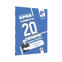 Edu Kariyer Coğrafyanın Kodları  KPSS Coğrafya 20'li Branş Deneme Tamamı Çözümlü